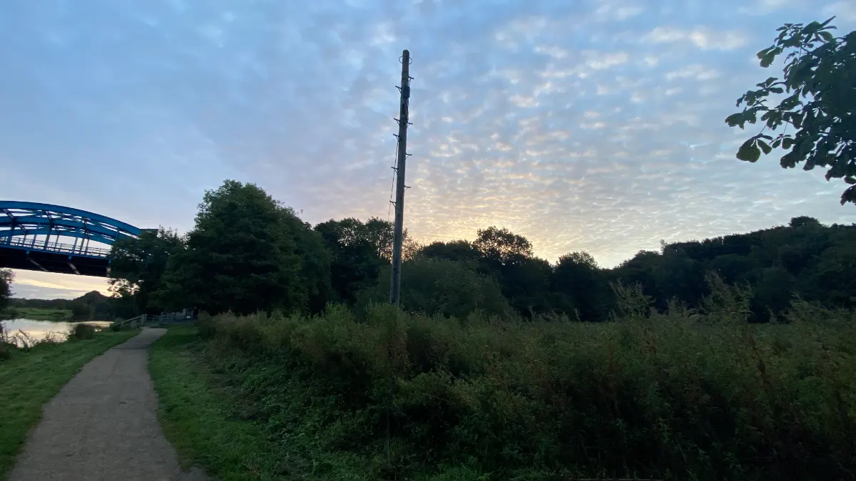 On the Winsford to Hunts Lock on the Weaver Way route
