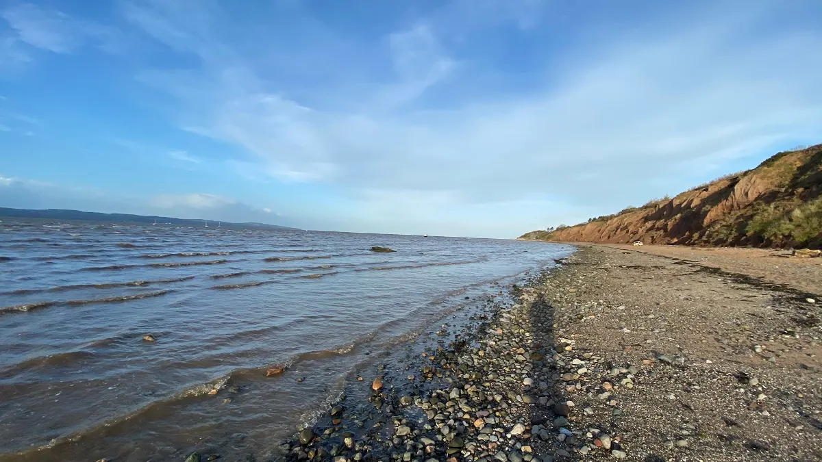 On the West Kirby to Thurstaston Beach route